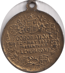 1937 CORONATION MEDALLION - WORLD COINS - Cambridgeshire Coins