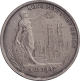 1937 CORONATION OF GEORGE VI AND ELIZABETH MEDALLION - MEDALS & MEDALLIONS - Cambridgeshire Coins