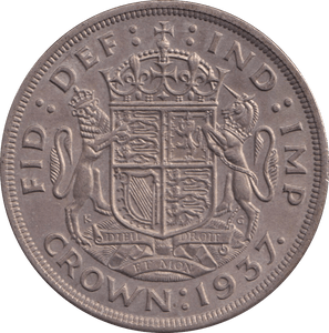 1937 CROWN ( AUNC ) - CROWN - Cambridgeshire Coins