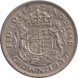 1937 CROWN ( AUNC ) - CROWN - Cambridgeshire Coins