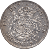 1937 CROWN ( EF ) - CROWN - Cambridgeshire Coins