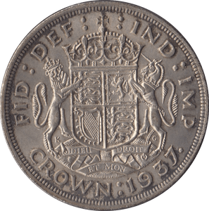 1937 CROWN ( EF ) - CROWN - Cambridgeshire Coins