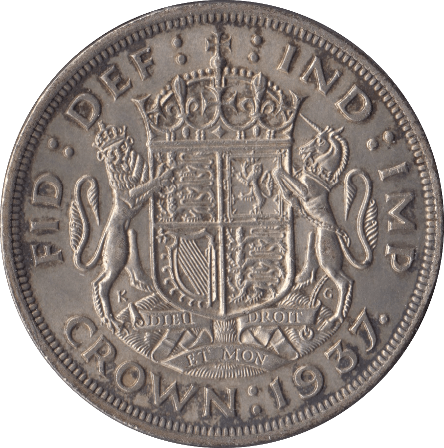 1937 CROWN ( EF ) - CROWN - Cambridgeshire Coins