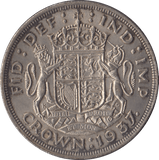 1937 CROWN ( EF ) - CROWN - Cambridgeshire Coins