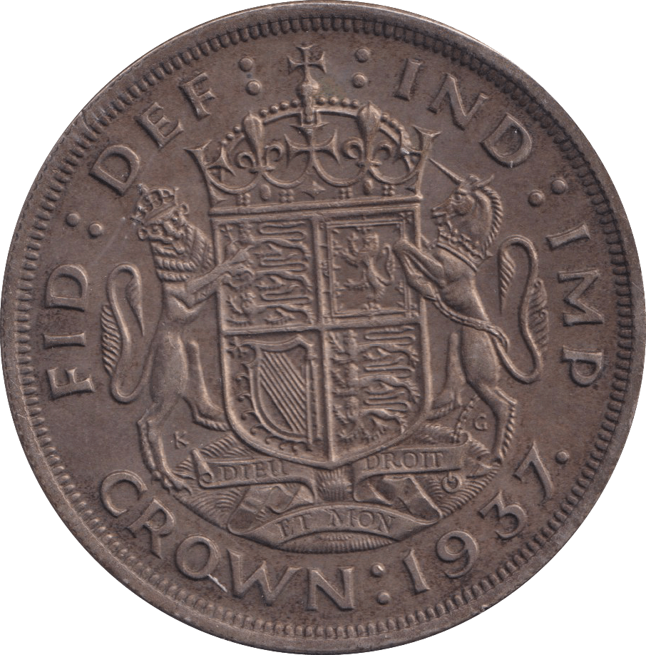 1937 CROWN ( EF ) - CROWN - Cambridgeshire Coins