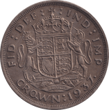 1937 CROWN ( EF ) - CROWN - Cambridgeshire Coins