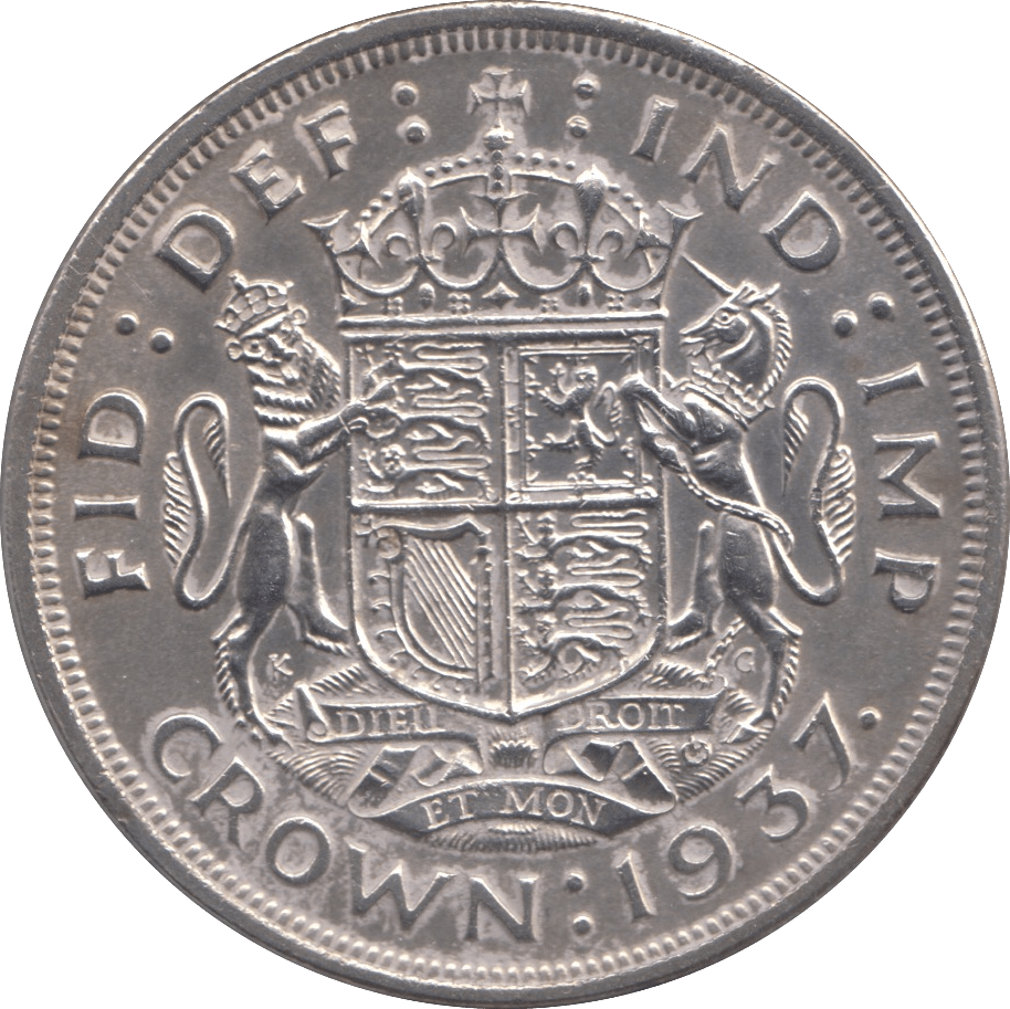 1937 CROWN ( EF ) - CROWN - Cambridgeshire Coins
