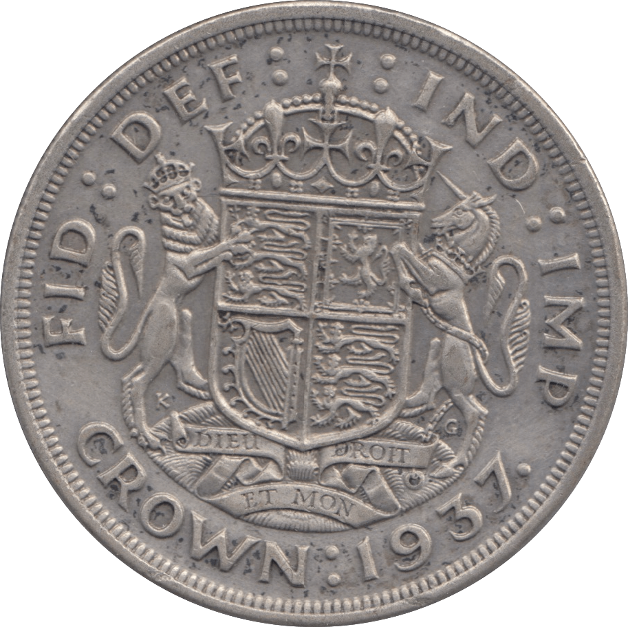 1937 CROWN ( GVF ) 3 - CROWN - Cambridgeshire Coins