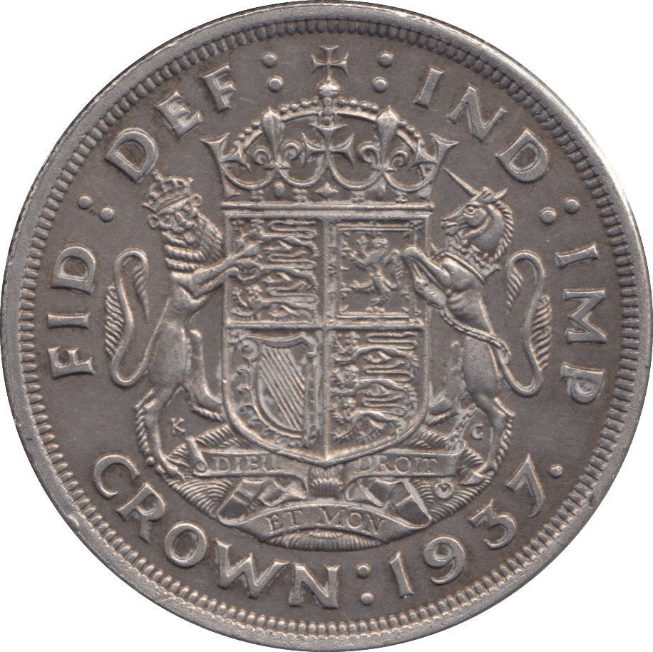 1937 CROWN ( GVF ) 4 - CROWN - Cambridgeshire Coins