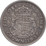 1937 CROWN ( GVF ) 4 - CROWN - Cambridgeshire Coins