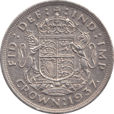 1937 CROWN ( GVF ) - CROWN - Cambridgeshire Coins