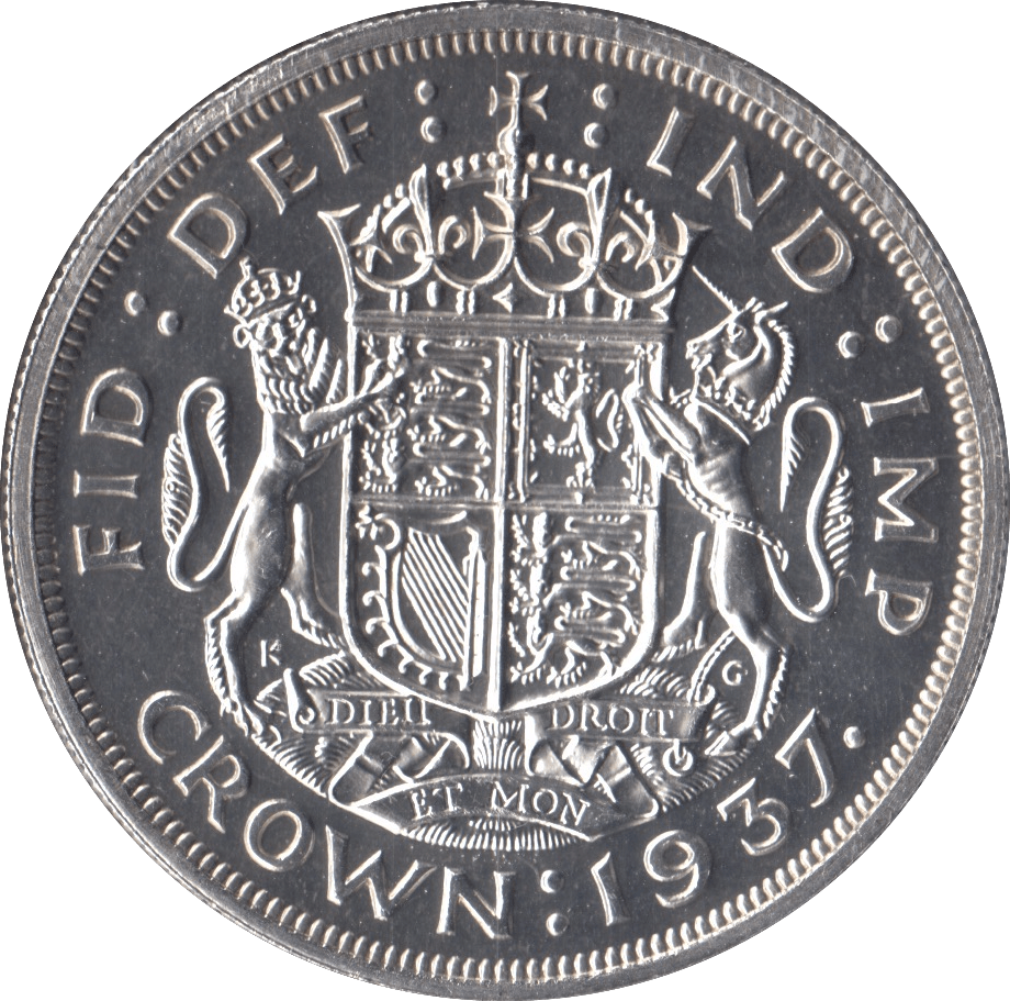 1937 CROWN ( PROOF ) - Crown - Cambridgeshire Coins