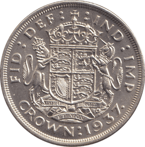1937 CROWN ( UNC ) - CROWN - Cambridgeshire Coins