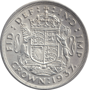 1937 CROWN ( UNC ) - CROWN - Cambridgeshire Coins