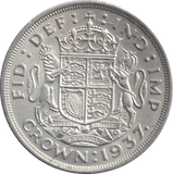 1937 CROWN ( UNC ) - CROWN - Cambridgeshire Coins