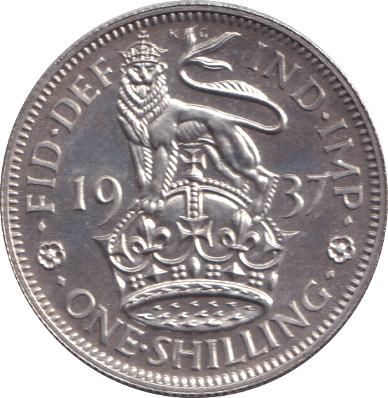 1937 ENGLISH SHILLING ( PROOF ) - SHILLING - Cambridgeshire Coins