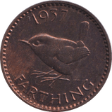 1937 FARTHING ( PROOF ) - FARTHING - Cambridgeshire Coins