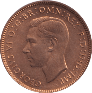 1937 FARTHING (UNC) 1 - HALFPENNY - Cambridgeshire Coins