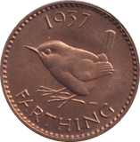 1937 FARTHING (UNC) 1 - HALFPENNY - Cambridgeshire Coins