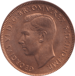 1937 FARTHING (UNC) 2 - HALFPENNY - Cambridgeshire Coins