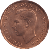 1937 FARTHING (UNC) 2 - HALFPENNY - Cambridgeshire Coins