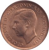 1937 FARTHING (UNC) 3 - HALFPENNY - Cambridgeshire Coins