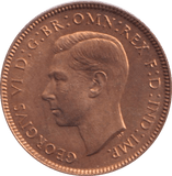 1937 FARTHING (UNC) 4 - HALFPENNY - Cambridgeshire Coins
