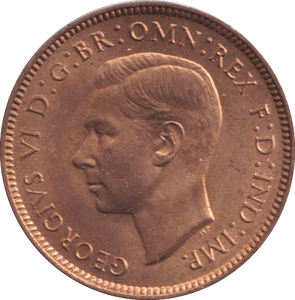 1937 FARTHING (UNC) 5 - HALFPENNY - Cambridgeshire Coins