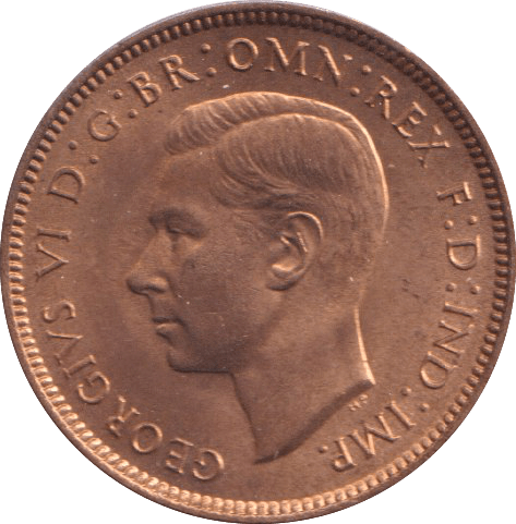 1937 FARTHING (UNC) 5 - HALFPENNY - Cambridgeshire Coins