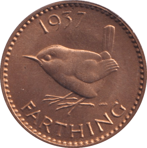 1937 FARTHING (UNC) 6 - HALFPENNY - Cambridgeshire Coins