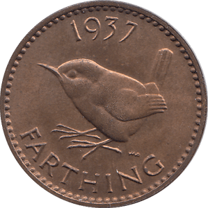 1937 FARTHING ( UNC ) - FARTHING - Cambridgeshire Coins
