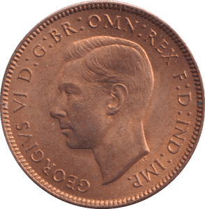 1937 FARTHING (UNC) - HALFPENNY - Cambridgeshire Coins