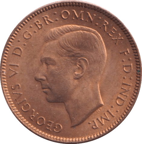 1937 FARTHING (UNC) - HALFPENNY - Cambridgeshire Coins