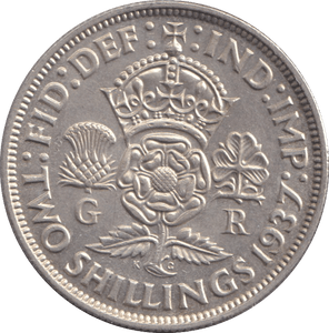 1937 FLORIN ( AUNC ) - FLORIN - Cambridgeshire Coins