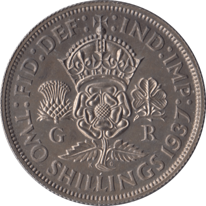 1937 FLORIN ( PROOF ) - FLORIN - Cambridgeshire Coins