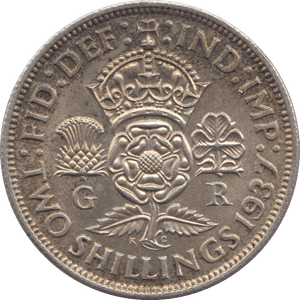 1937 FLORIN ( UNC ) - FLORIN - Cambridgeshire Coins