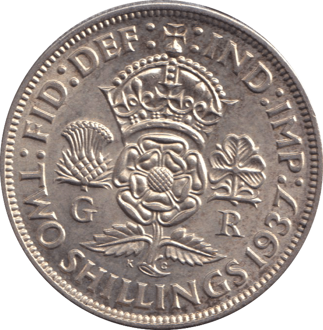 1937 FLORIN ( UNC ) - FLORIN - Cambridgeshire Coins