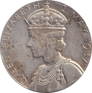 1937 GEORGE VI SILVER CORONATION MEDAL - MEDALS & MEDALLIONS - Cambridgeshire Coins