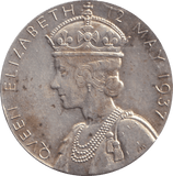1937 GEORGE VI SILVER CORONATION MEDAL - MEDALS & MEDALLIONS - Cambridgeshire Coins