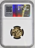 1937 GOLD HALF SOVEREIGN PF 65 - NGC GOLD HALF SOVEREIGN - Cambridgeshire Coins