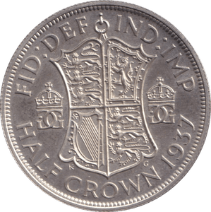 1937 HALF CROWN ( PROOF ) - FLORIN - Cambridgeshire Coins