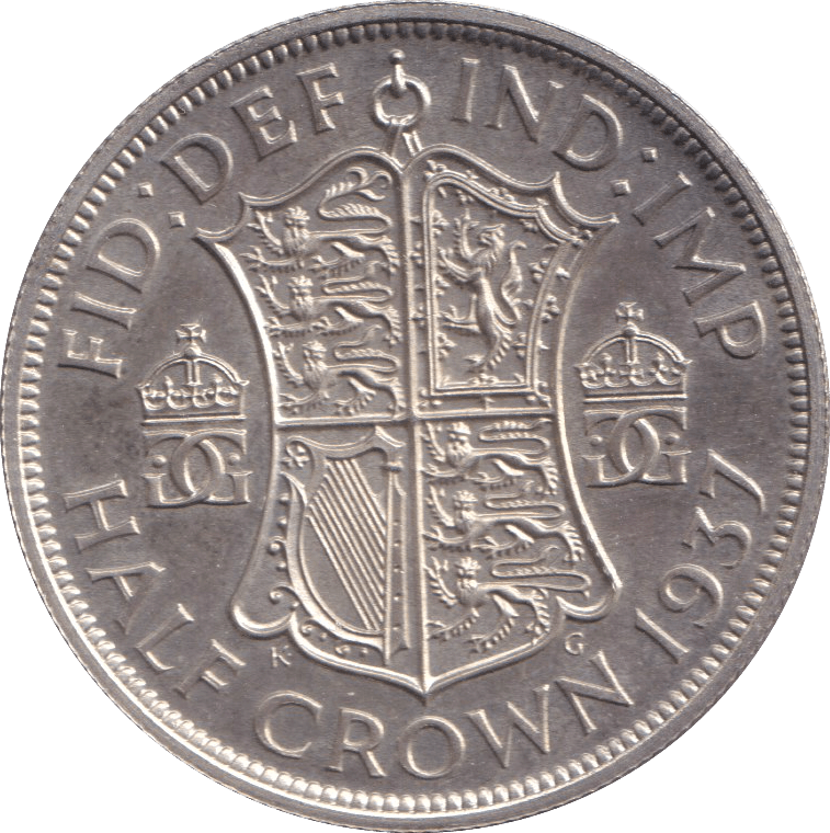 1937 HALF CROWN ( PROOF ) - FLORIN - Cambridgeshire Coins