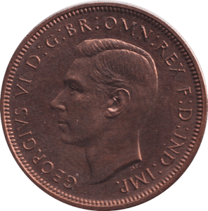 1937 HALF PENNY ( PROOF ) - HALFPENNY - Cambridgeshire Coins