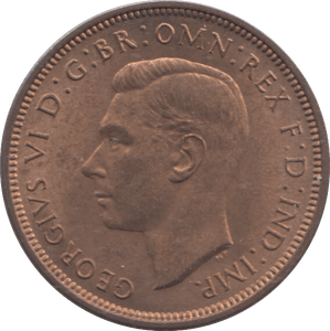 1937 HALF PENNY ( UNC ) - HALFPENNY - Cambridgeshire Coins