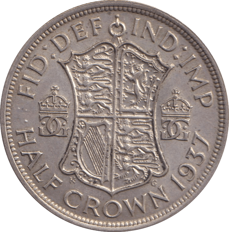 1937 HALFCROWN ( AUNC ) - HALFCROWN - Cambridgeshire Coins