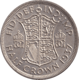 1937 HALFCROWN ( EF ) - WORLD COINS - Cambridgeshire Coins