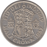 1937 HALFCROWN ( GVF ) - HALFCROWN - Cambridgeshire Coins