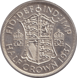 1937 HALFCROWN ( PROOF ) - HALFCROWN - Cambridgeshire Coins