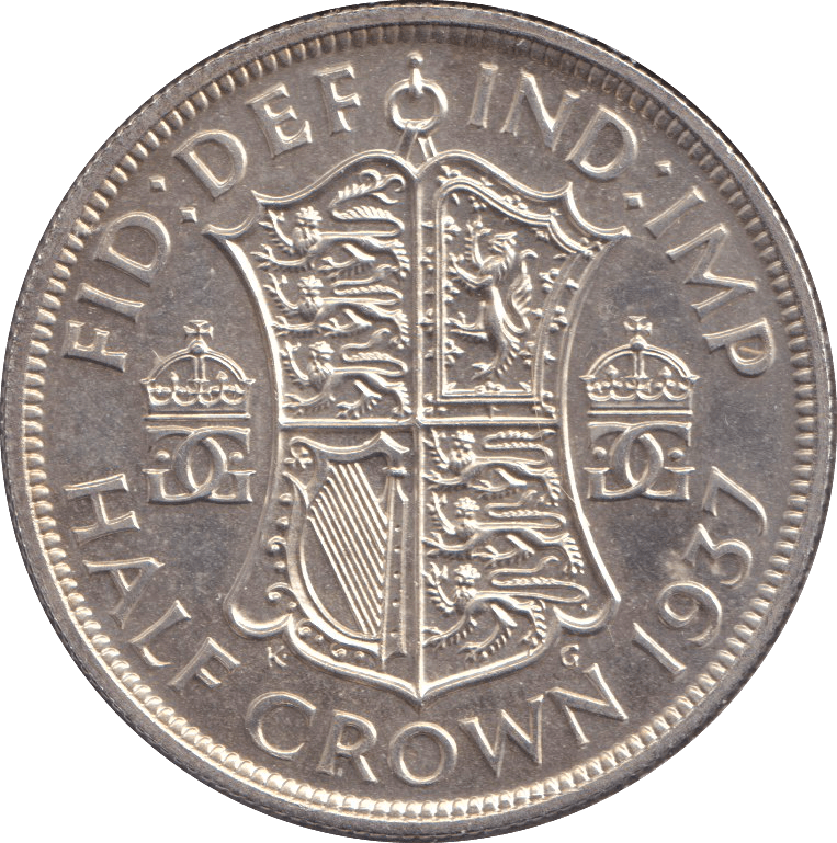 1937 HALFCROWN ( PROOF ) - HALFCROWN - Cambridgeshire Coins