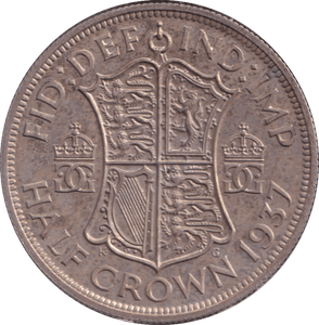 1937 HALFCROWN ( PROOF ) - HALFCROWN - Cambridgeshire Coins